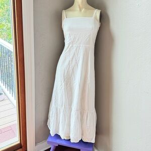 Gap white maxi sundress size 0